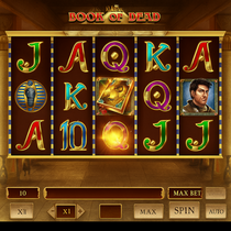 888 Casino - Book of Dead Slot Game
