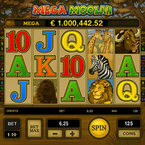 888 Casino - Mega Moolah Slot Game